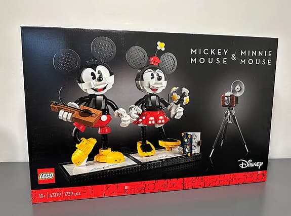 Lego 43179 Mickey Mouse and Minnie Mouse, NY & OÖPPNAD