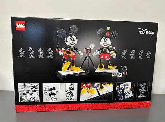 Lego 43179 Mickey Mouse and Minnie Mouse, NY & OÖPPNAD