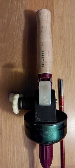 Antik kastspö & ABU matic 3A Rulle