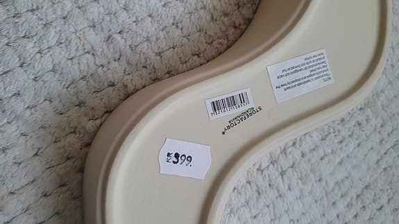 Ljusstake för kronljus beige