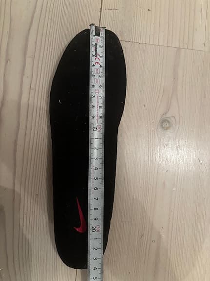 Nike hockey ishockeyskridskor svart/vit storlek 4 EE, 37.5.