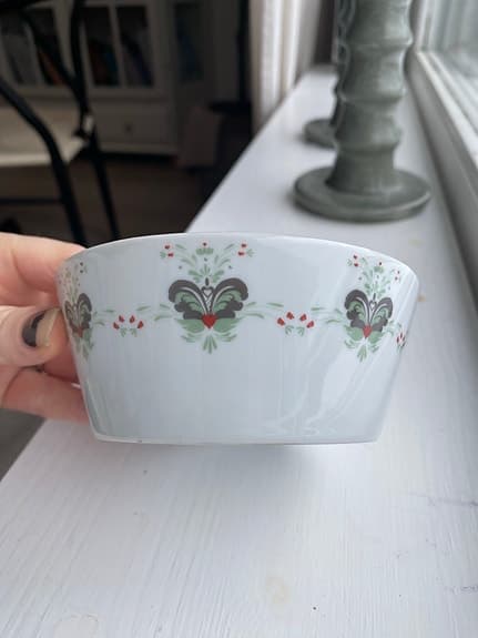 Anna Victoria Kaffekopp och skål