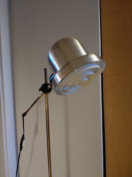 Retro golvlampa