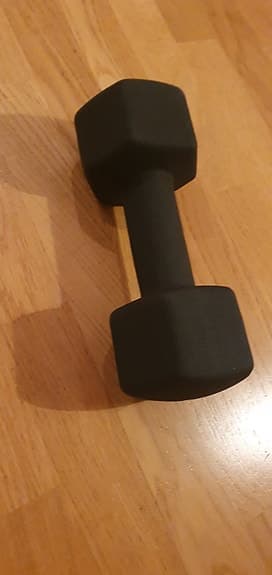 9kg neopren vikt hantel