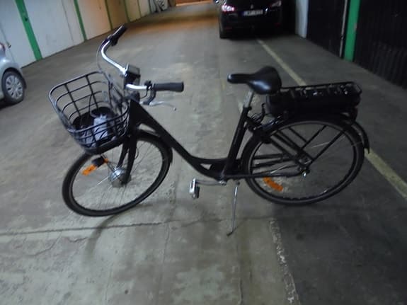 el cykel monark 3 växlad  dam modell fungerar bra