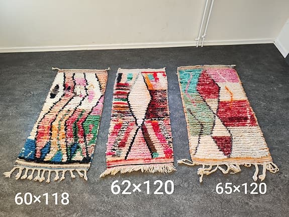 Nya äkta handvävda Marockanska ull Mattor 600- st