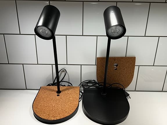 Nordlux Cody, svart vägglampa, 2st