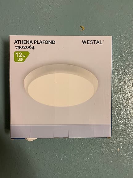 athena plafond westal 12w led