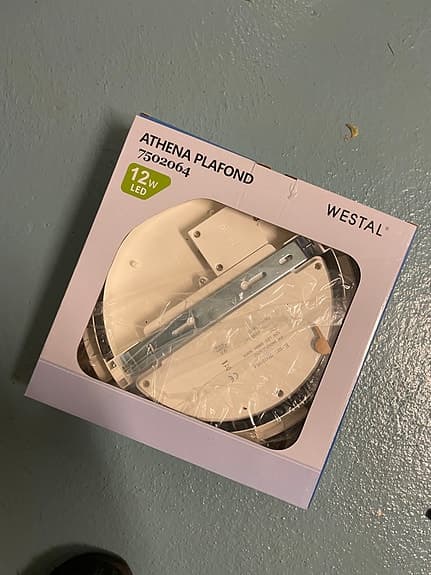 athena plafond westal 12w led