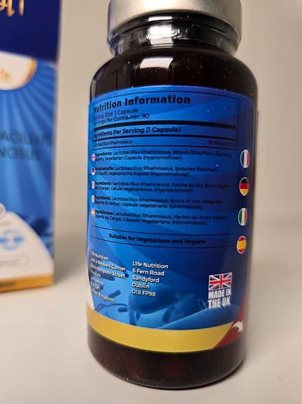 Life Lactobacillus Rhamnosus kosttillskott 90 kapslar
