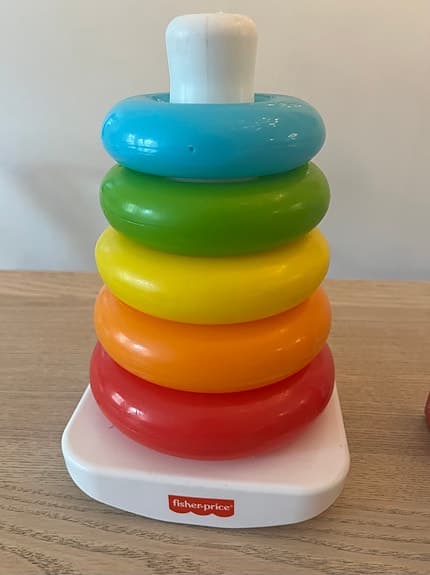 Babyleksaker, bla helt nytt Brio set