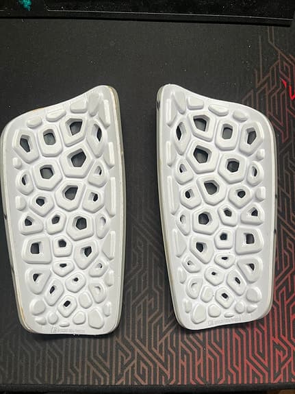 Nike Mercurial benskydd vit