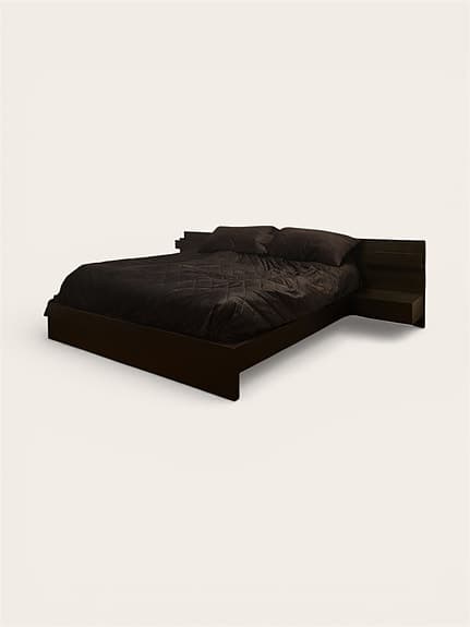 Komplett IKEA Malm (180 cm) – Unik Gavel med Förvaring & Lyxmadrasser
