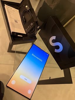 Samsung Galaxy S22 Ultra mobiltelefon 128 GB vit