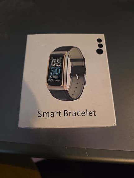 Smart Bracelet aktivitetsarmband svart
