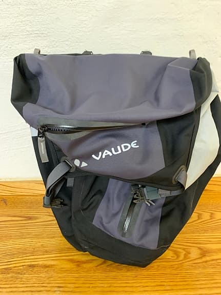 Vaude Discover Pro Back cykelväska svart/grå