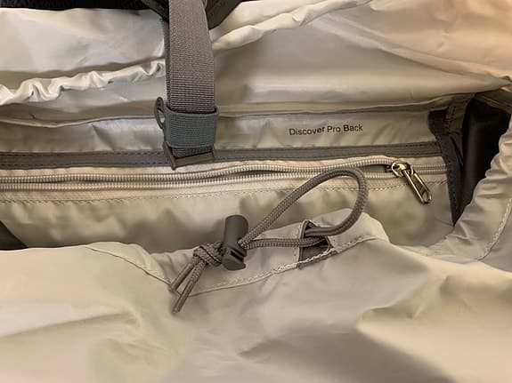 Vaude Discover Pro Back cykelväska svart/grå