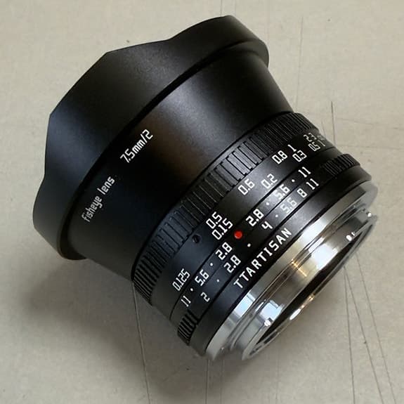 TTArtisan 7.5mm f/2 APS-C Sony E-Mount (FE) - Objektiv för Sony