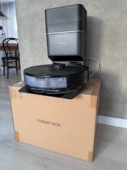 Roborock S8+ svart ny