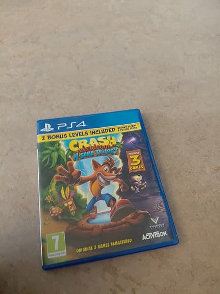Playstation 4 Crash Bandicoot N. Sane Trilogy spel