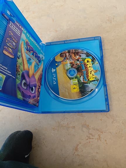 Playstation 4 Crash Bandicoot N. Sane Trilogy spel