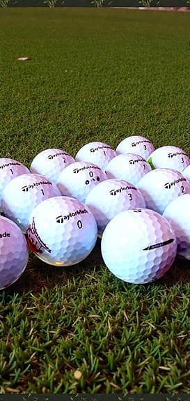 Golfbollar TaylorMade speed soft 2025 17st på innan säsongs REA AAA KLAS