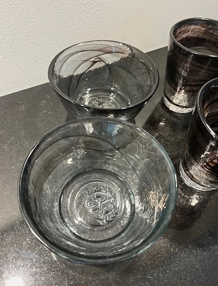Kosta Boda glas och skålar
