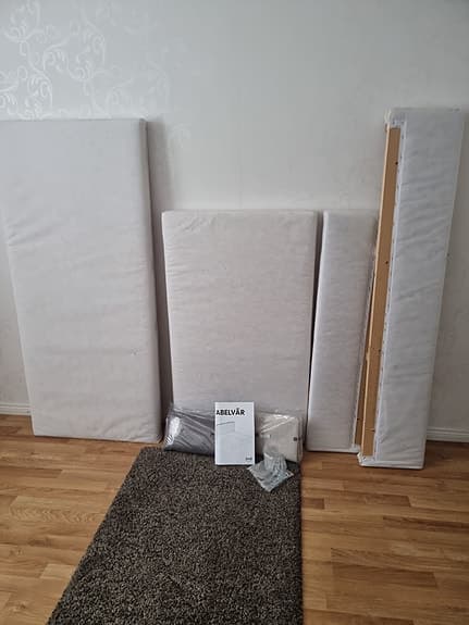 IKEA Sänggavel Abelvär Helt ny 160x200