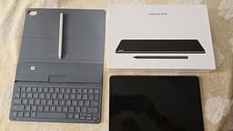 Samsung Galaxy Tab S11 5G surfplatta 256 GB + Tangentbordsfodral