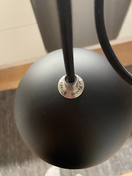 &Tradition Flowerpot VP10 pendel matt svart