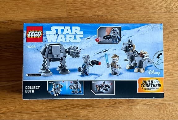LEGO Star Wars 75298 AT-AT vs Tauntaun Microfighte