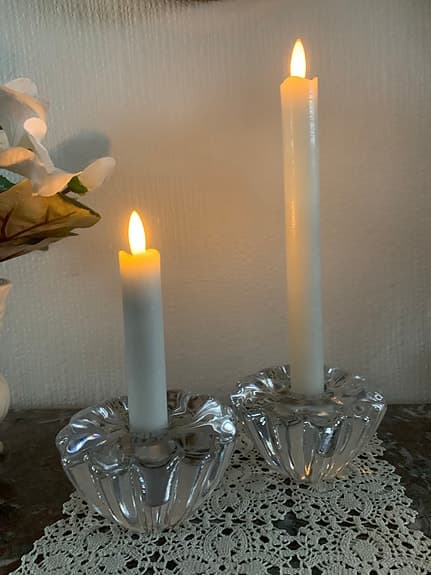 Orrefors ljusstakar "Blomman"