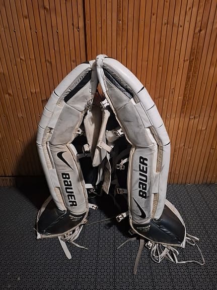 Målvaktsbenskydd Bauer 37"