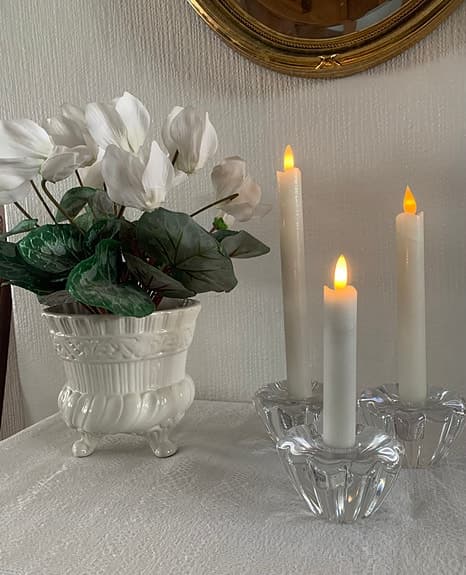 Orrefors ljusstakar "Blomman"