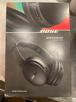 Bose QuietComfort hörlurar svart