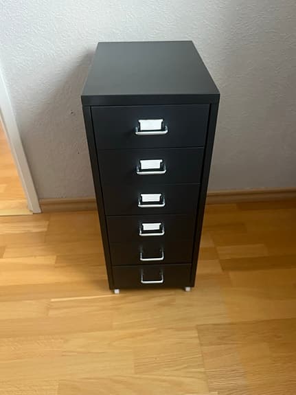 Byrå dokument byrå liten på hjul