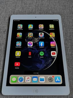 Ipad air. 64 GB Wi-Fi +Plats för simkort
