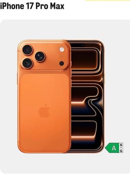 Oöppnad iPhone 17 pro Mac