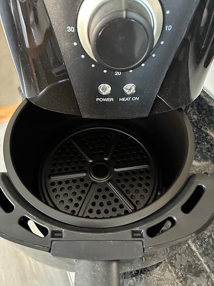 Clas Ohlson airfryer svart