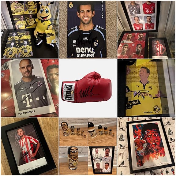 Everlast boxningshandskar samlarobjekt röd och svart