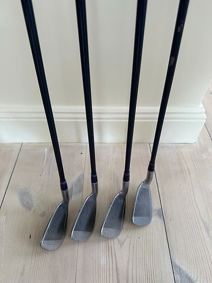 Mitsushiba järnklubbor 7 8 9 P