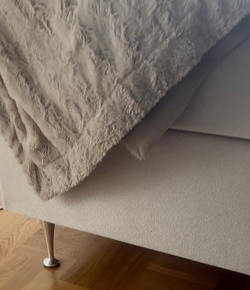 MIO Delux sängben 19 cm i krom