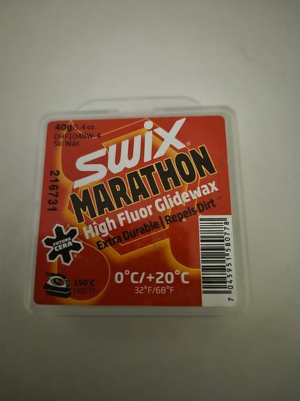 Swix Marathon glidvalla högfluor 0 till +20 °C