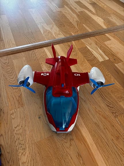 Paw Patrol bilar hundar torn flygplan