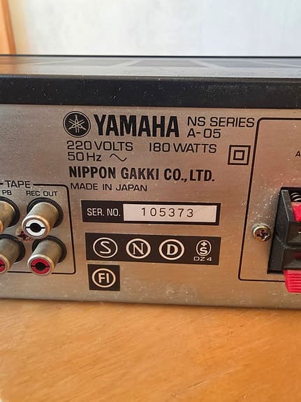 Yamaha förstärkare