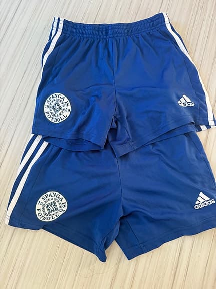 Spånga IS fotboll  DAM Adidas fotbollsshorts blå XS