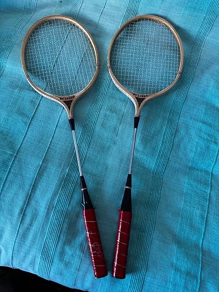 Hy Speed Gold Cup badmintonracket set trä flerfärgad