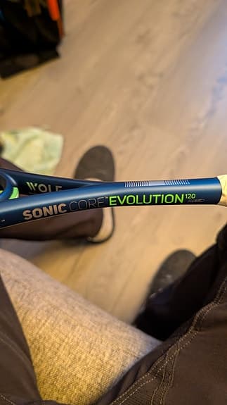 Dunlop Sonic Core Evolution 120 squashracket blå/grön