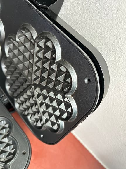 Rubicson Classic Waffle Maker våffeljärn 1200W svart