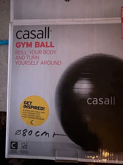 Casall Gym Ball träningsboll 80 cm